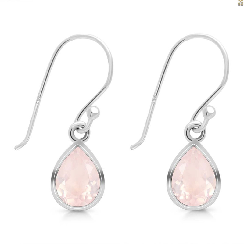 Rose Quartz Earring RSQ-RDE-996.