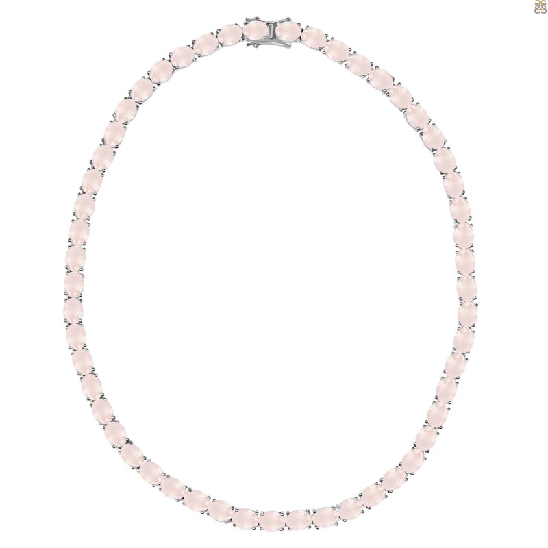 Rose Quartz Necklace RSQ-RDN-106.