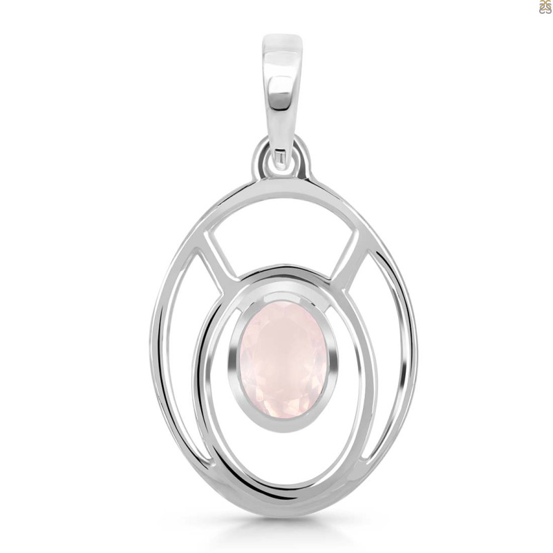 Rose Quartz Pendant RSQ-RDP-139.