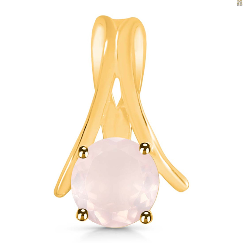 Rose Quartz Pendant RSQ-RDP-213.