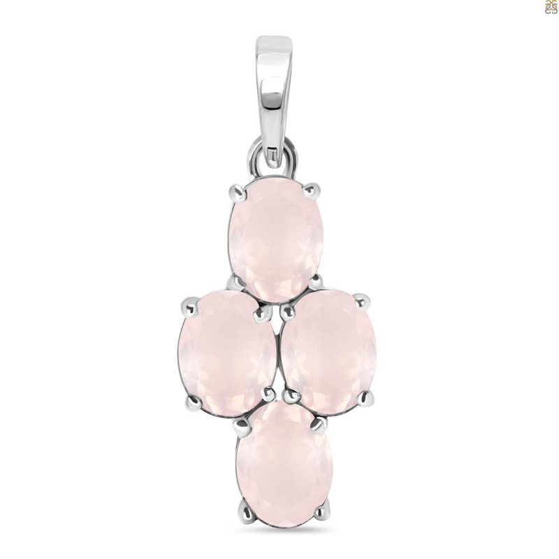 Rose Quartz Pendant RSQ-RDP-383.