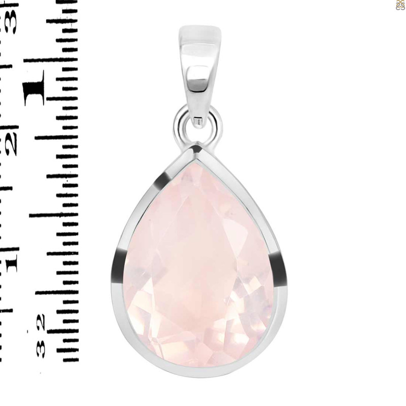 Rose Quartz Pendant RSQ-RDP-454.