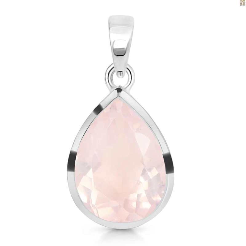 Rose Quartz Pendant RSQ-RDP-454.