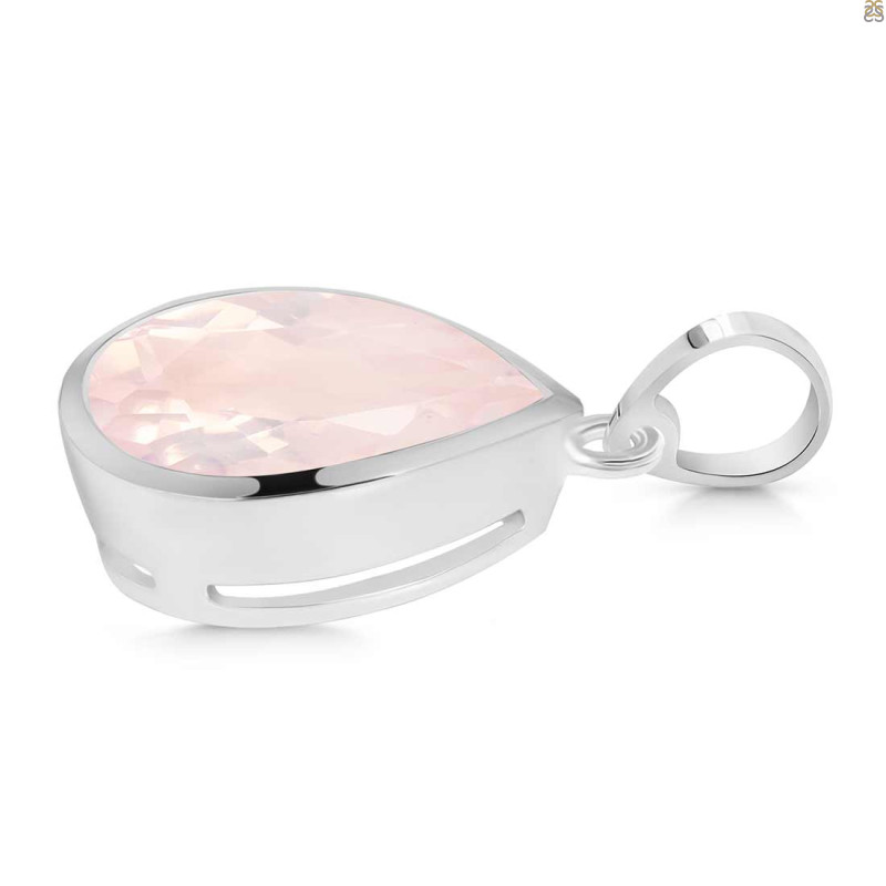 Rose Quartz Pendant RSQ-RDP-454.