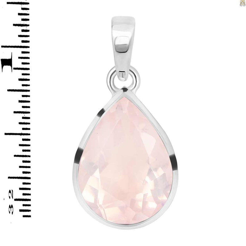 Rose Quartz Pendant RSQ-RDP-455.