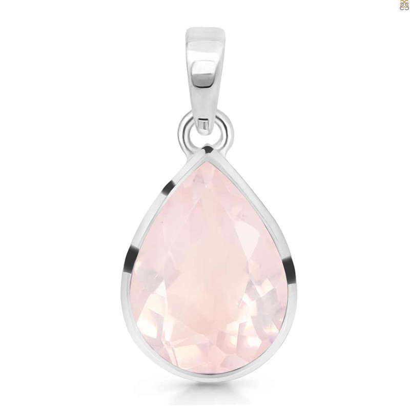 Rose Quartz Pendant RSQ-RDP-455.