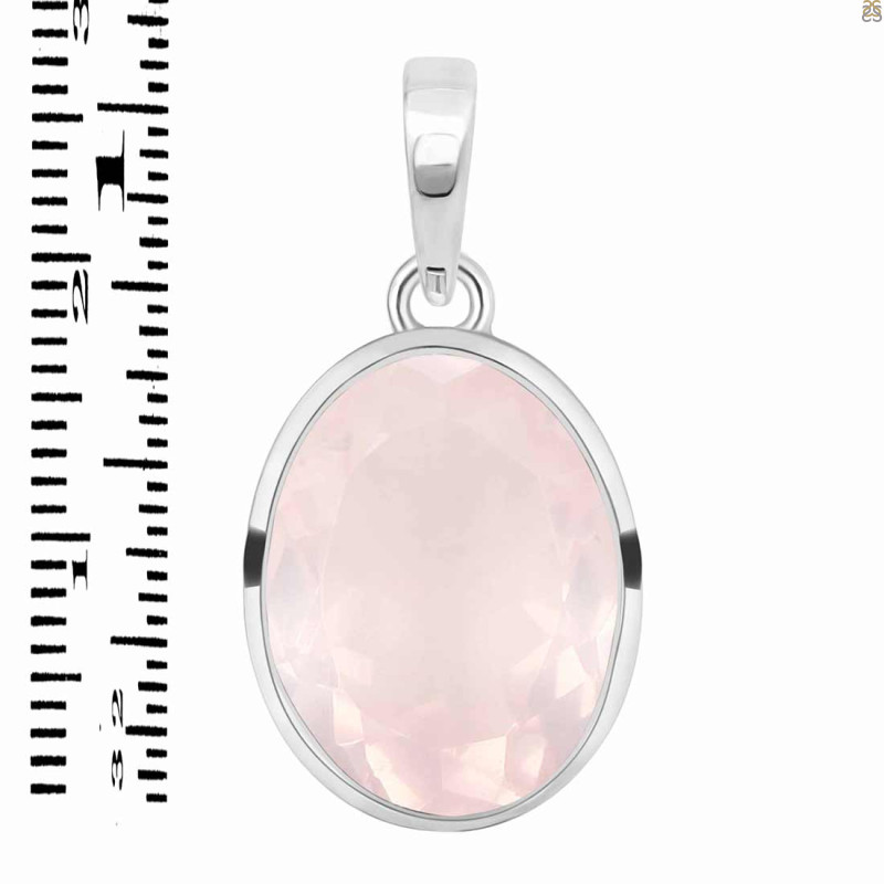 Rose Quartz Pendant RSQ-RDP-458.
