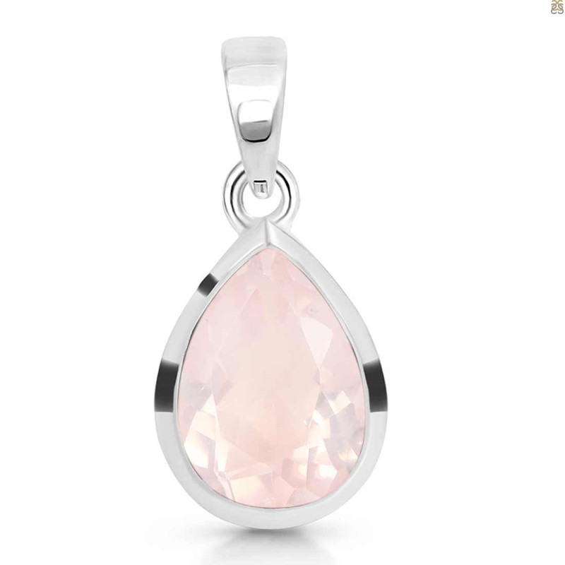 Rose Quartz Pendant RSQ-RDP-463.