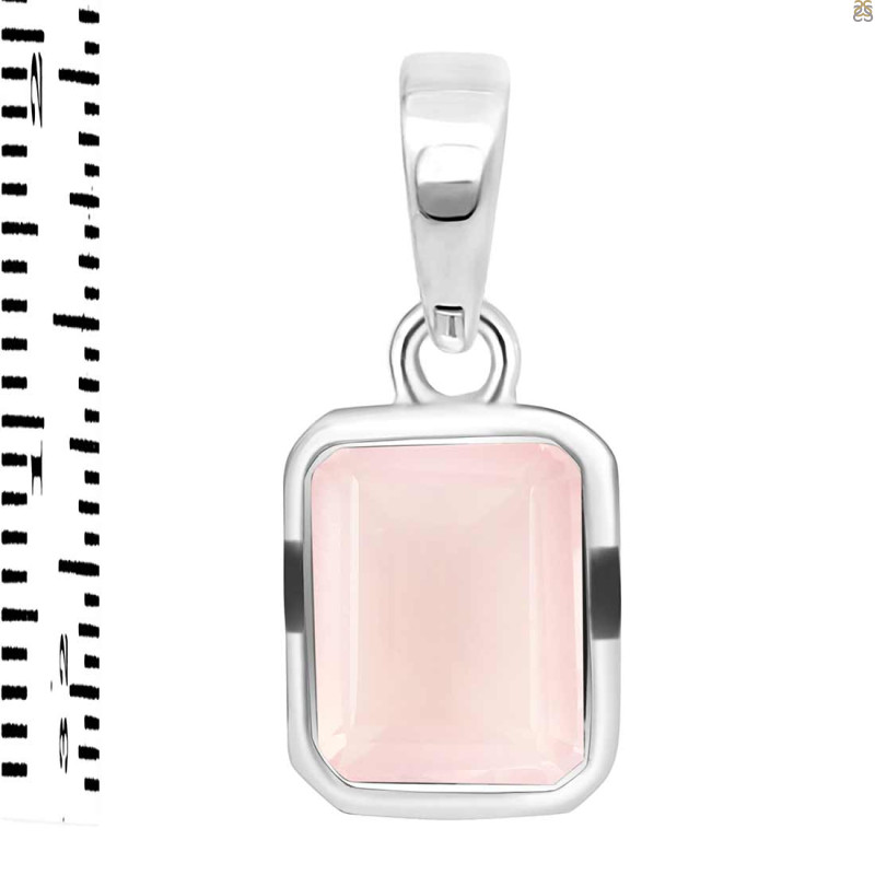 Rose Quartz Pendant RSQ-RDP-464.