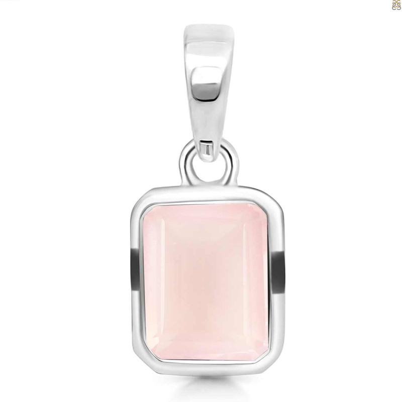 Rose Quartz Pendant RSQ-RDP-464.