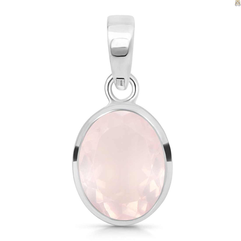 Rose Quartz Pendant RSQ-RDP-466.