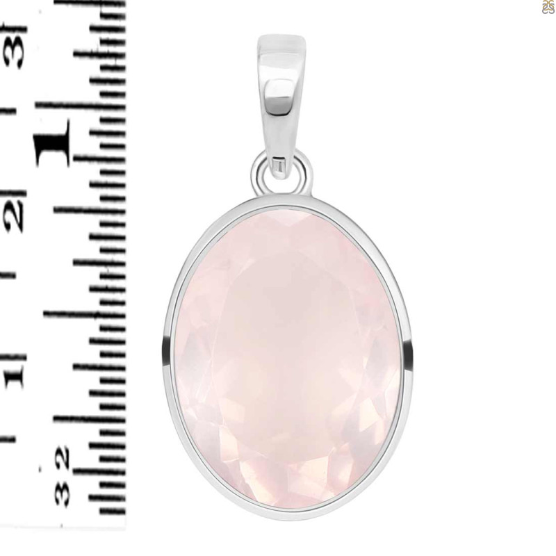 Rose Quartz Pendant RSQ-RDP-467.