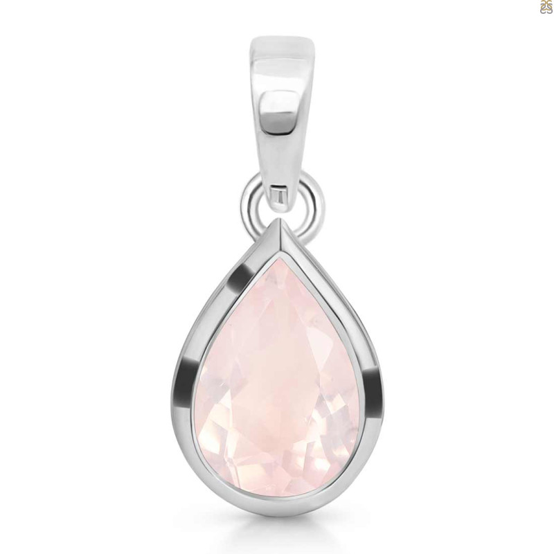 Rose Quartz Pendant RSQ-RDP-468.