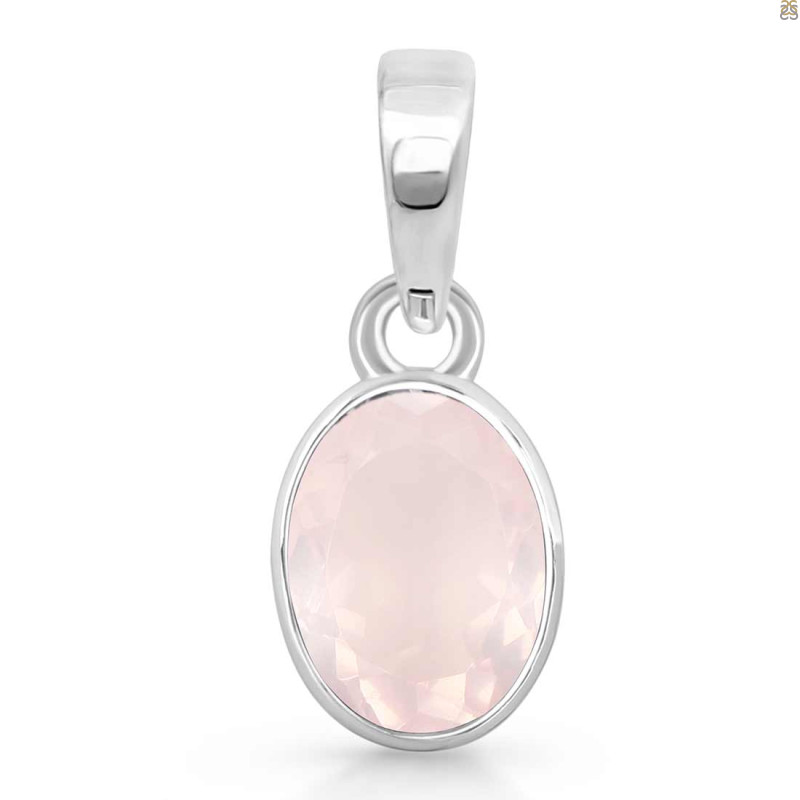 Rose Quartz Pendant RSQ-RDP-469.