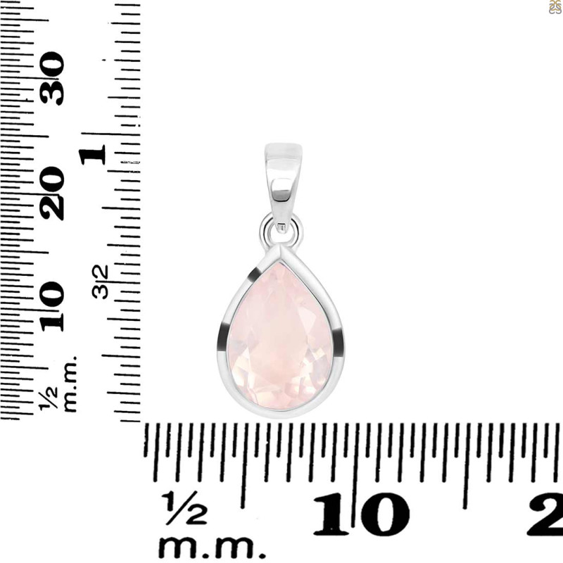 Rose Quartz Pendant RSQ-RDP-470.