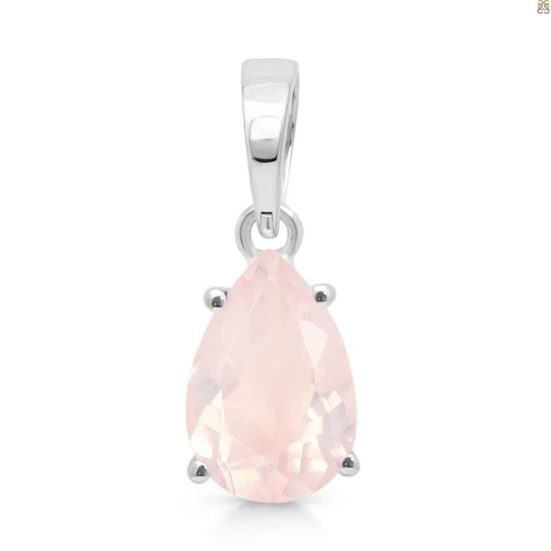 Rose Quartz Pendant RSQ-RDP-484.