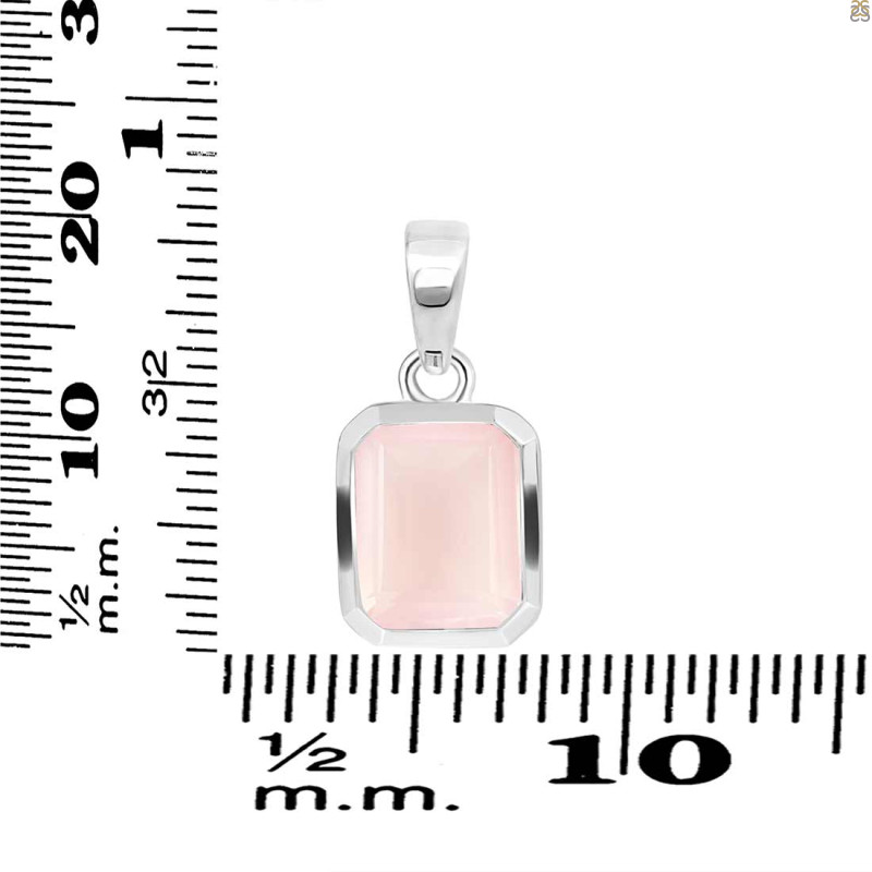 Rose Quartz Pendant RSQ-RDP-738.