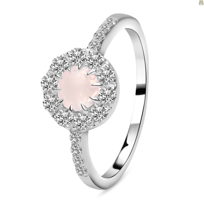 Rose Quartz Ring RSQ-RDR-2281.