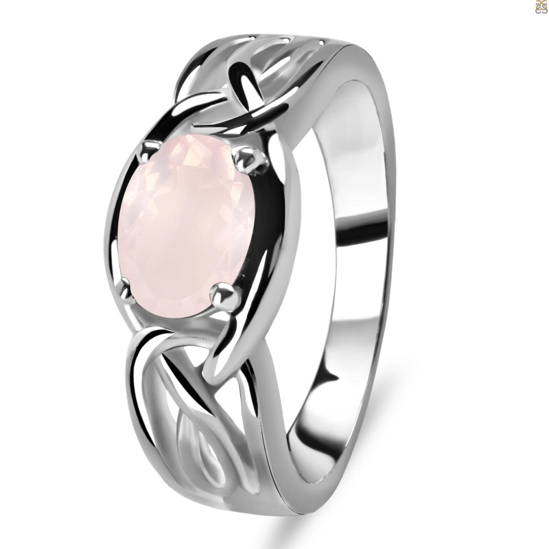 Rose Quartz Ring