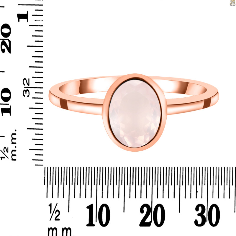 Rose Quartz Ring RSQ-RDR-248.