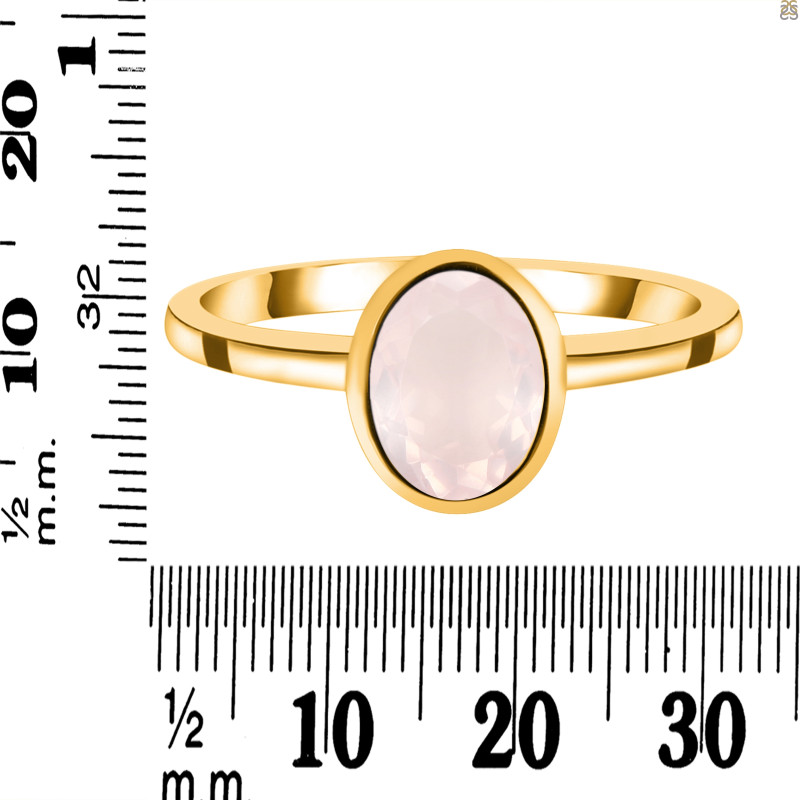 Rose Quartz Ring RSQ-RDR-248.