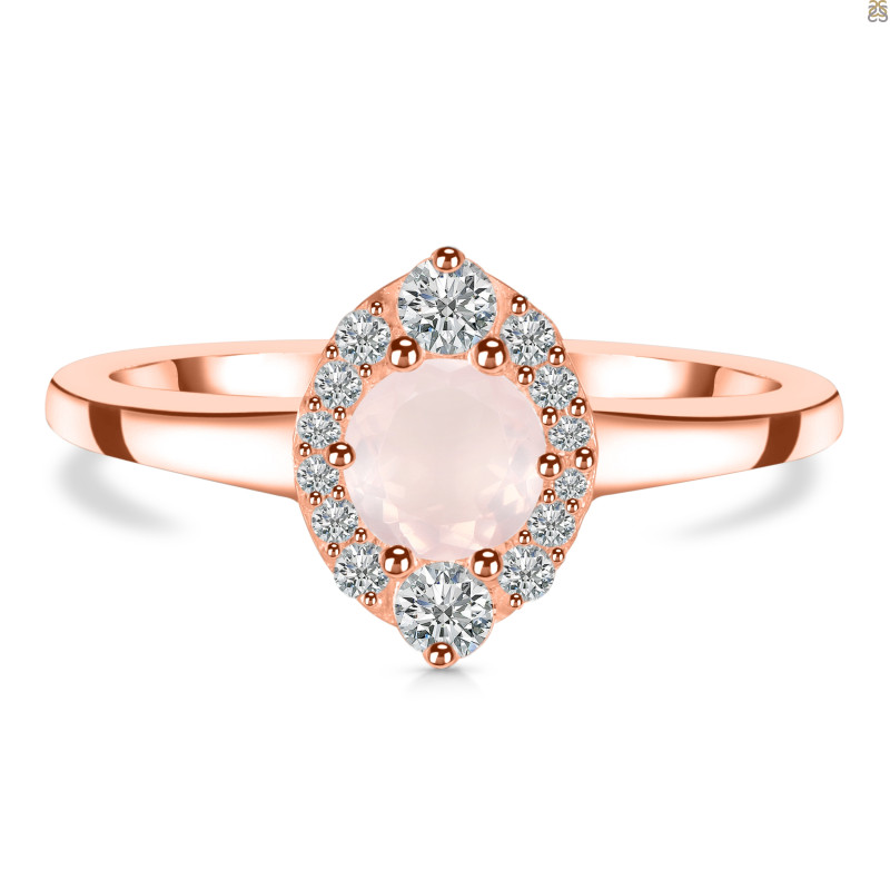 Rose Quartz Ring RSQ-RDR-2504.