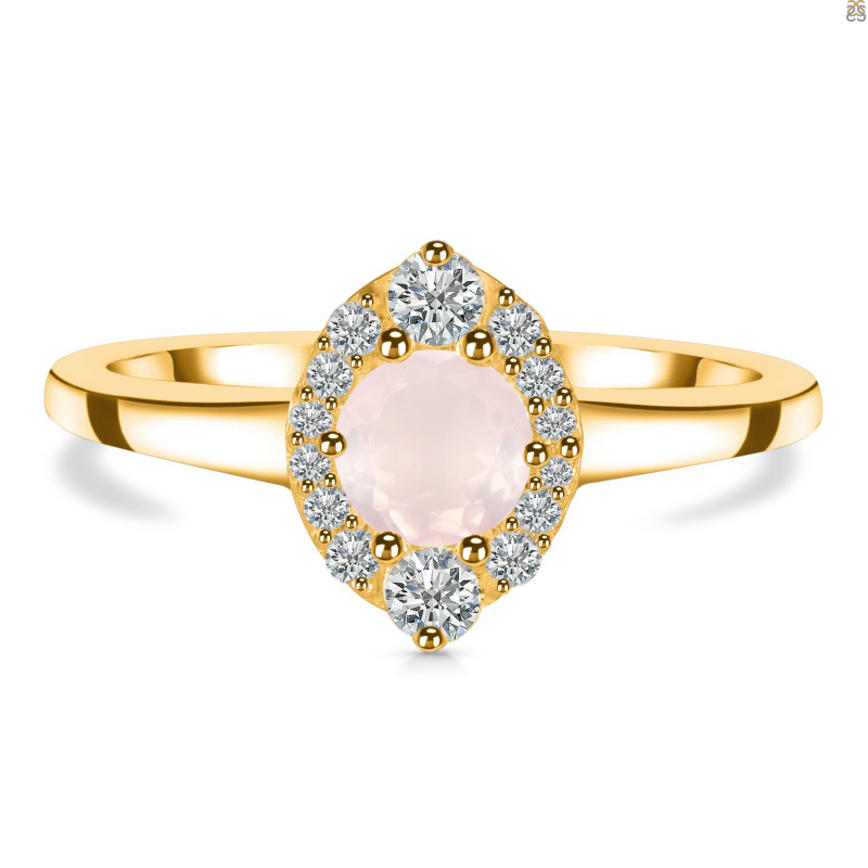 Rose Quartz Ring RSQ-RDR-2504.