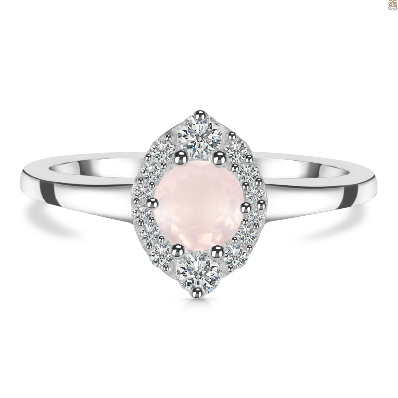 Rose Quartz Ring RSQ-RDR-2504.
