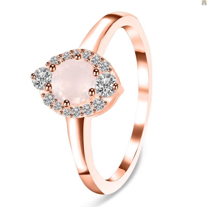 Rose Quartz Ring RSQ-RDR-2504.