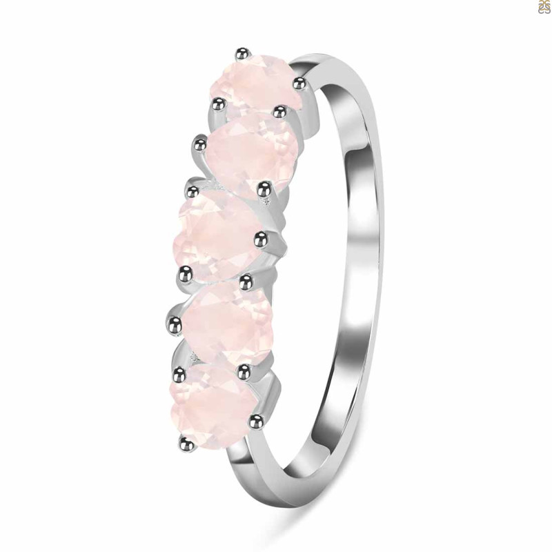 Rose Quartz Ring