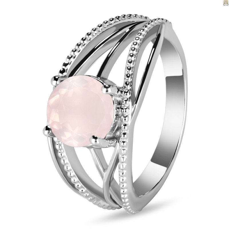 Rose Quartz Ring