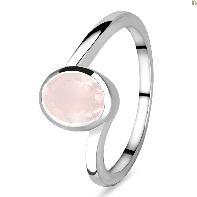 Rose Quartz Ring RSQ-RDR-34.