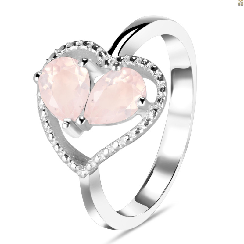 Rose Quartz Ring
