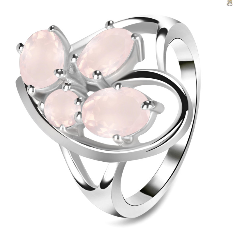 Rose Quartz Ring