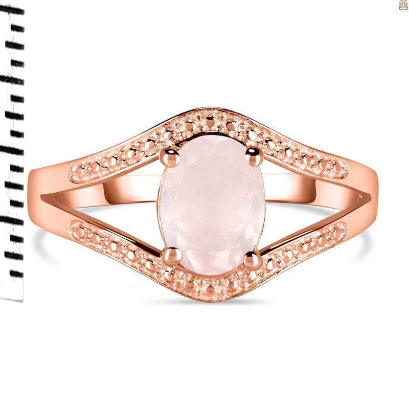 Rose Quartz Ring RSQ-RDR-9.