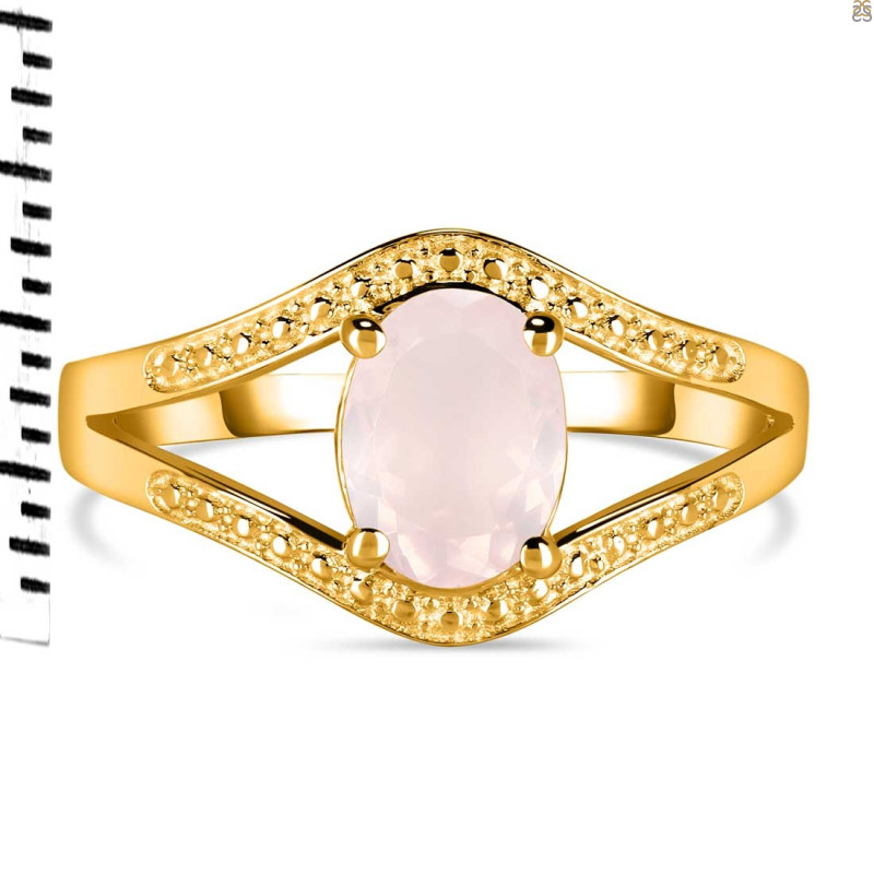 Rose Quartz Ring RSQ-RDR-9.