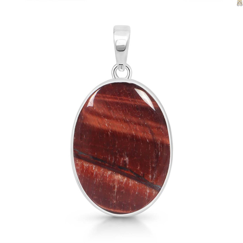 Red Tiger Eye Pendant-SP RTE-1-34