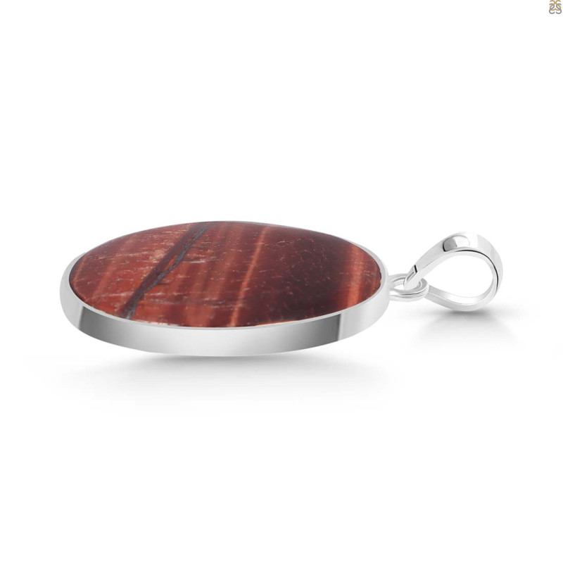 Red Tiger Eye Pendant-SP RTE-1-34