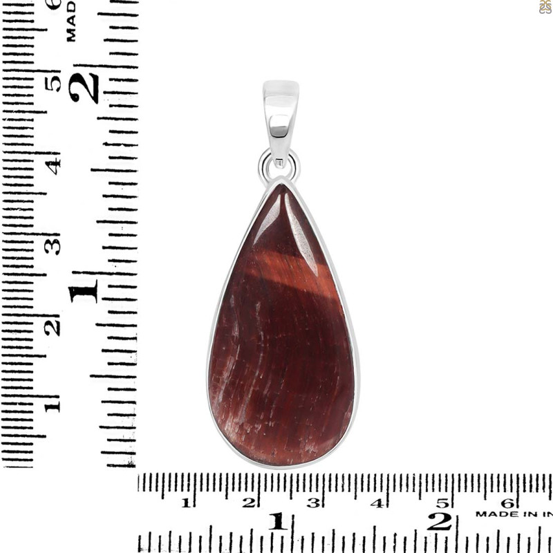 Red Tiger Eye Pendant-SP RTE-1-45