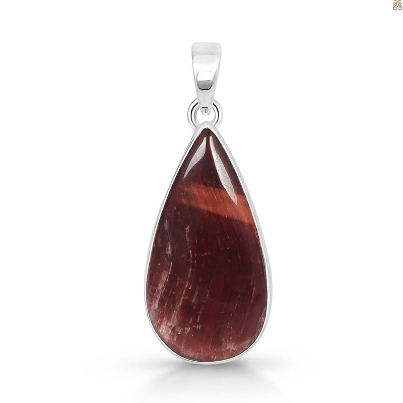 Red Tiger Eye Pendant-SP RTE-1-45