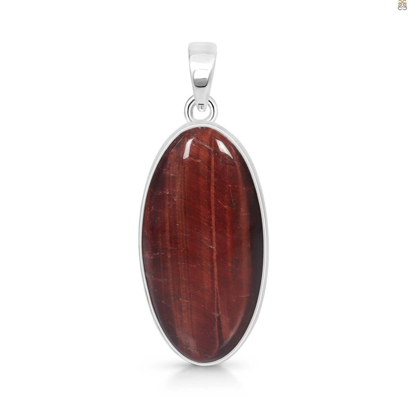 Red Tiger Eye Pendant-SP RTE-1-48