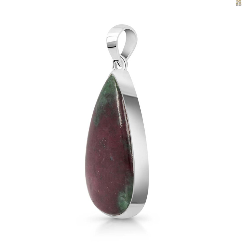 Ruby Zoisite Pendant-SP