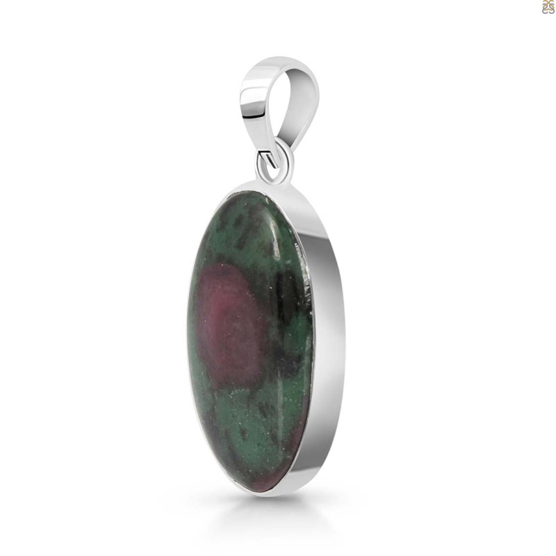Ruby Zoisite Pendant-SP