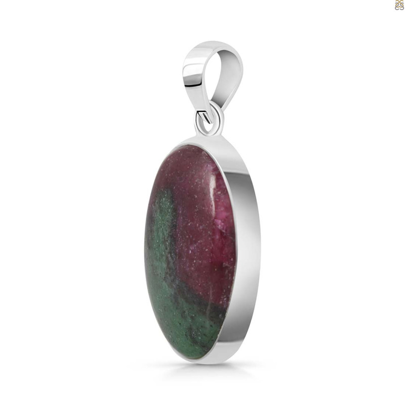 Ruby Zoisite Pendant-SP