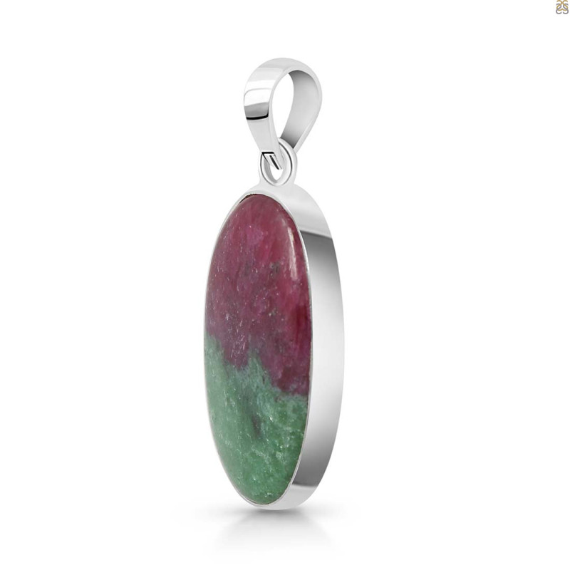 Ruby Zoisite Pendant-SP