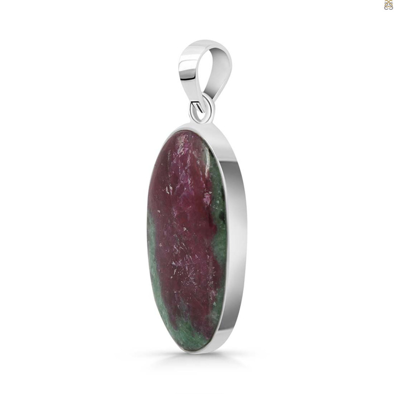 Ruby Zoisite Pendant-SP