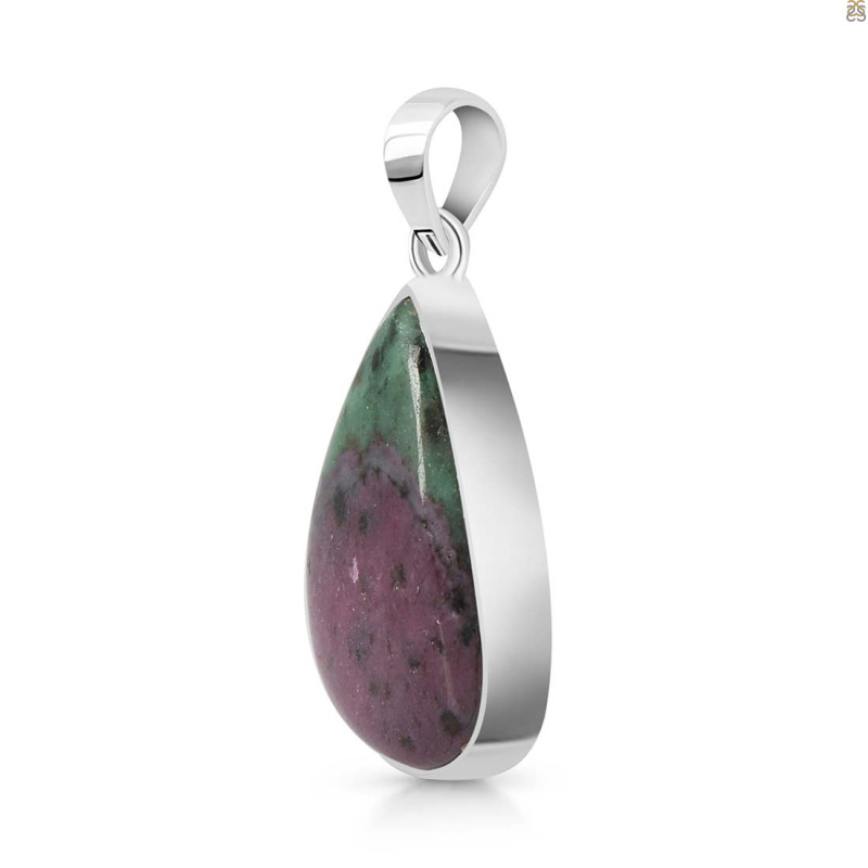Ruby Zoisite Pendant-SP