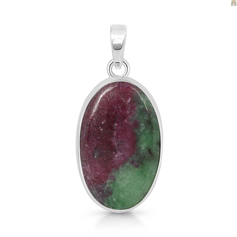 Ruby Zoisite Pendant-SP RZS-1-42