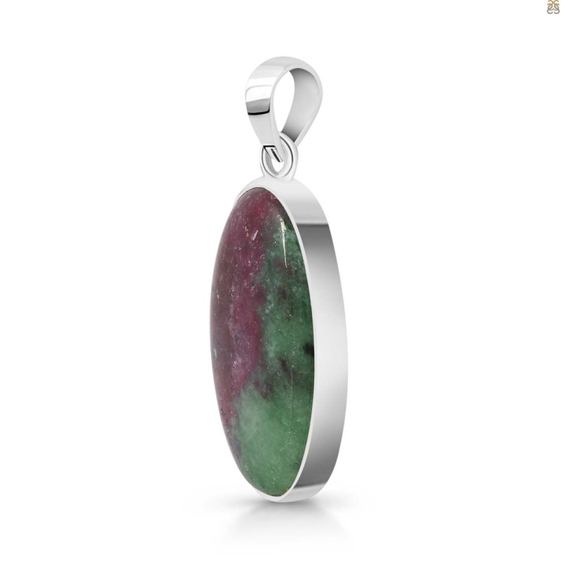 Ruby Zoisite Pendant-SP