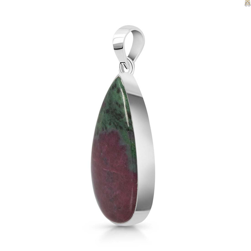 Ruby Zoisite Pendant-SP